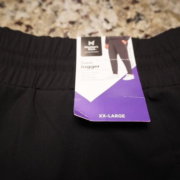 NWT - Black Travel Joggers - Size 2X - - Picture 2 of 3